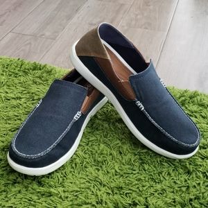 Men's Crocs canvas loafer